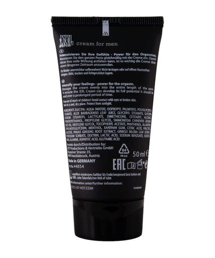 Hot – XXL Cream For Men 50 Ml