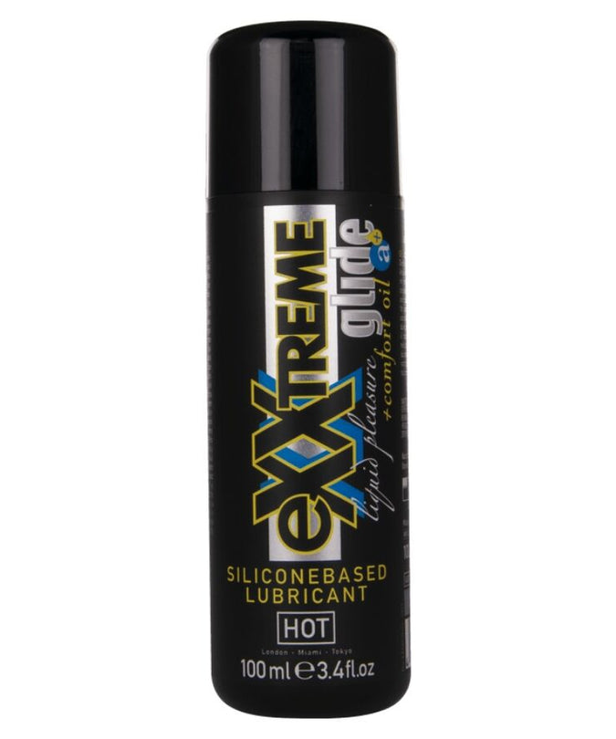 Hot – Exxtreme Glide Siliconebased Lubricant + Comfort Oil A+ 100 Ml