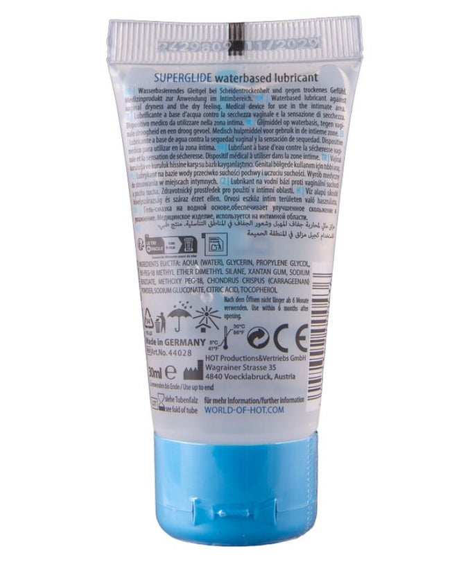 Hot – Superglide Liquid Pleasure wasserbasiertes Gleitmittel 30 ml