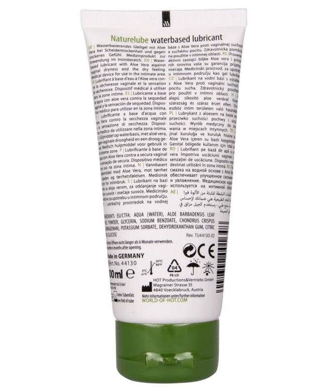 Hot – Nature Lube Waterbased Aloe Vera 100 Ml