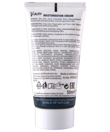 Hot – Masturbationscreme Mit Cbd – Unisex 100ML