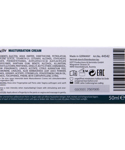 Hot – Masturbationscreme Mit Cbd – Unisex 100ML