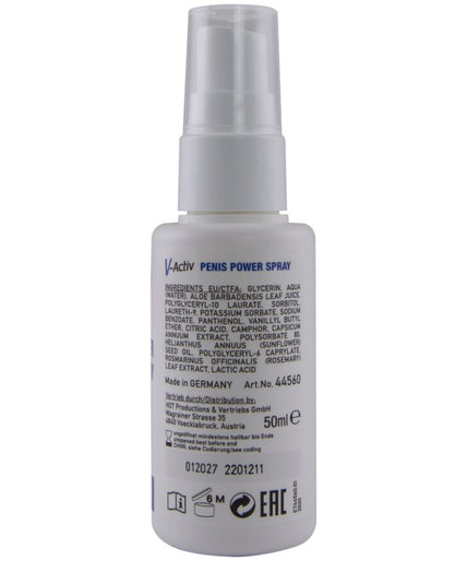 Hot – V – Activ Penis Power Spray für Männer 50 ml