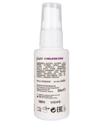 Hot – V – Aktivierungs-Spray zur Stimulation für Frauen 50 ml