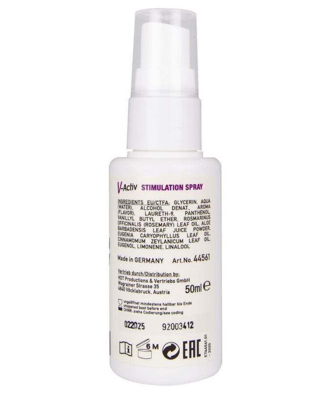 Hot – V – Aktivierungs-Spray zur Stimulation für Frauen 50 ml