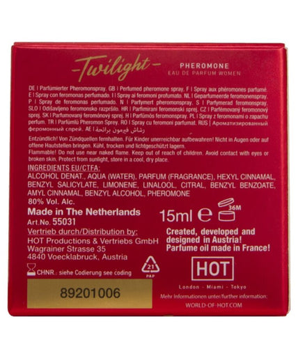 Hot – Twilight Pheromone Parfum Women 15 Ml