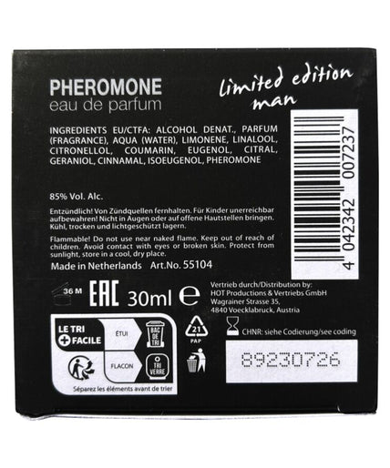 Hot – Pheromone Perfume Dubai Limited Edition Men 30 Ml