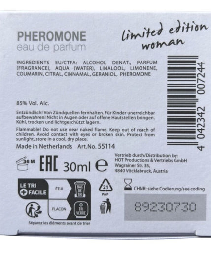 Hot – Pheromone Perfume Dubai Limited Edition Women 30 Ml