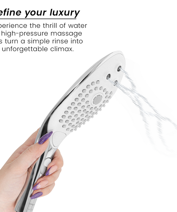 Womanizer – Wave Klitorisstimulierender Duschkopf Chrom 