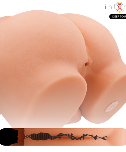 Intensiver Tiefenreiz – Richie Torso mit Anus und realistischem Dildo mit Schub- und Vibrationsfernbedienung, 4,7 kg