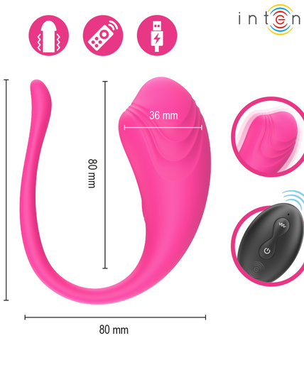 Intense – Olivia Pink Vibrations-Ei mit Fernbedienung
