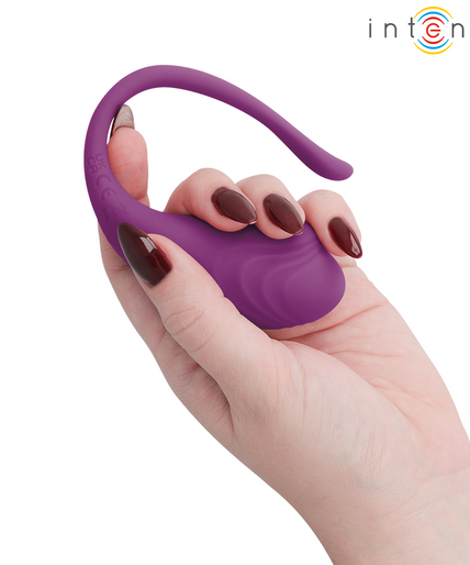 Intense – Olivia lila vibrierendes Ei mit Fernbedienung