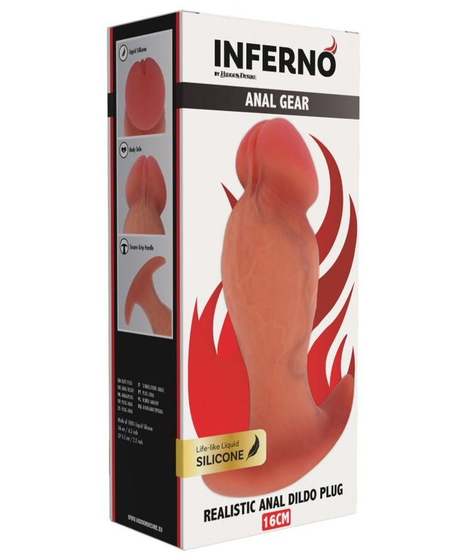 Hidden Desire – Inferno Realistic Buttplug 16 Cm