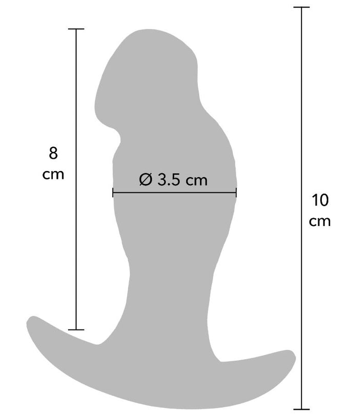 Hidden Desire – Inferno realistischer Buttplug 10 cm