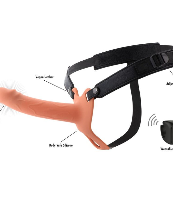 Hidden Desire – Inferno Vibrerende Penis Sleeve Strap – 18 cm