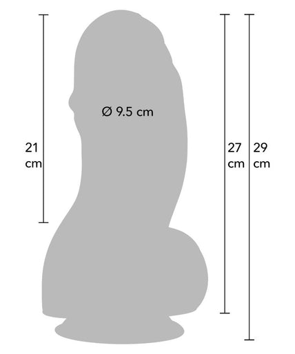 Verborgene Begierde – Inferno Fat Boys Dildo 27 cm