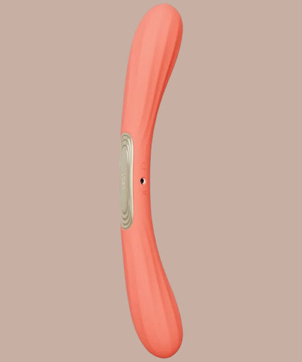 LELO – BOOMERANG Doppelender-Vibrator – Korallenrot 