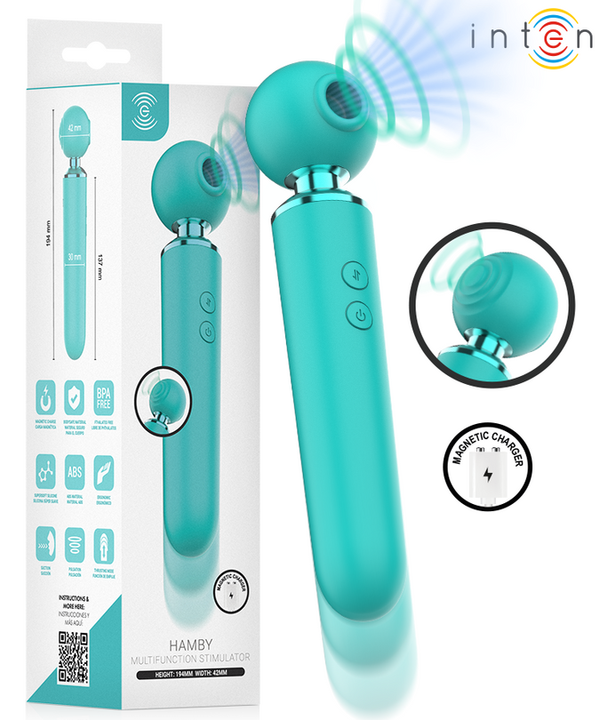Intense – Hamby Multifunktionaler Saug- und Vibrationsstimulator 
