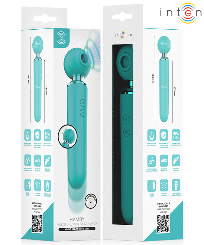 Intense – Hamby Multifunktionaler Saug- und Vibrationsstimulator 