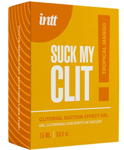 Intt – Saug-Effekt-Gel „Suck My Clit“ Tropische Mango 15 ml