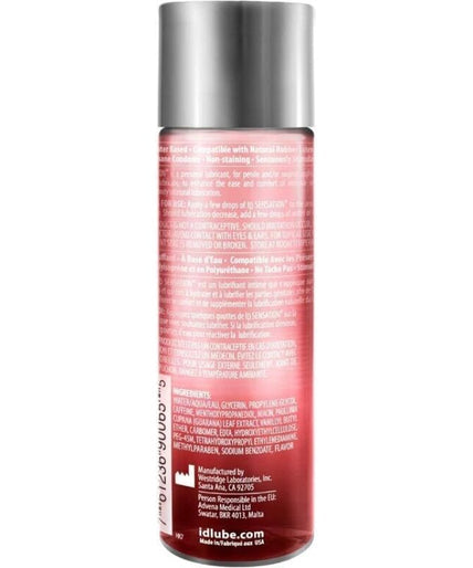 Id Sensation – Water Based Lubricant With Heat Effect 250 Ml