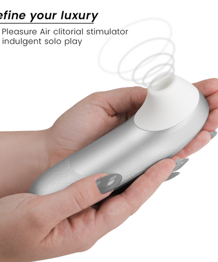 Womanizer – Pro Vibrant Klitorisstimulator Silber Grau