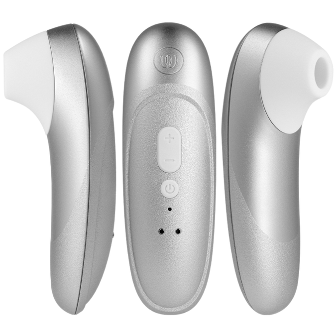 Womanizer – Pro Vibrant Klitorisstimulator Silber Grau