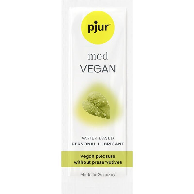 Pjur – Med Vegan Glide glijmiddel op waterbasis 2 ml