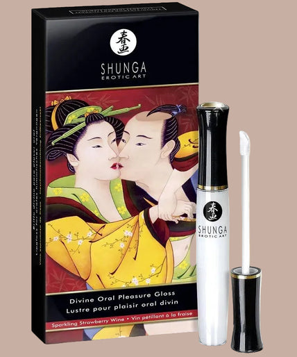 Shunga – Divine Lip Gloss Strawberry & Cava