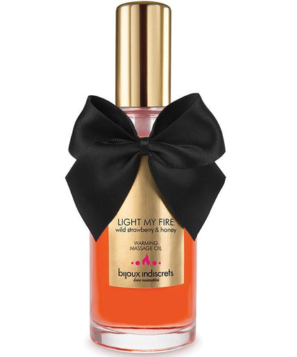 Bijoux – Massage Oil Heat Effect Strawberry Aroma