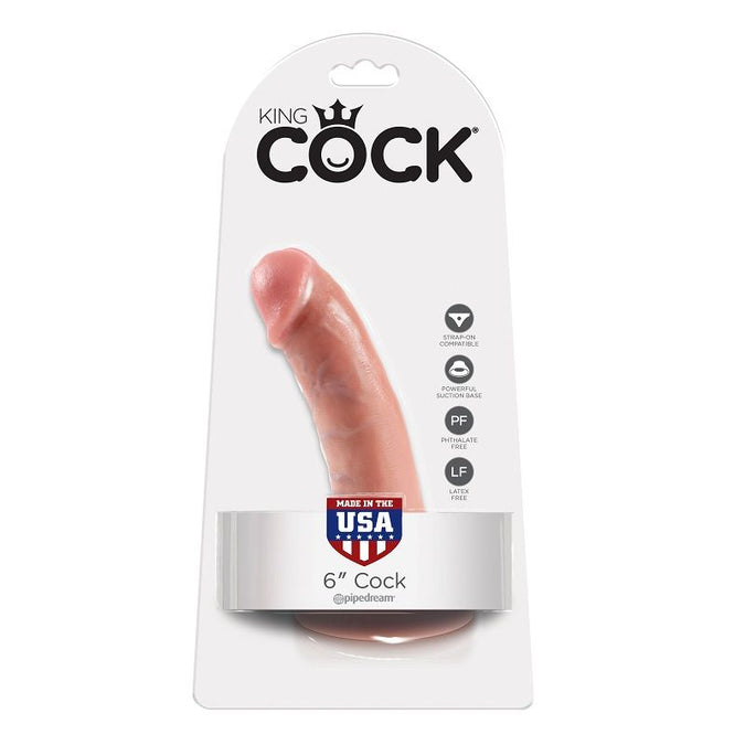 King Cock – 6 Dildo Flesh 15,2 cm