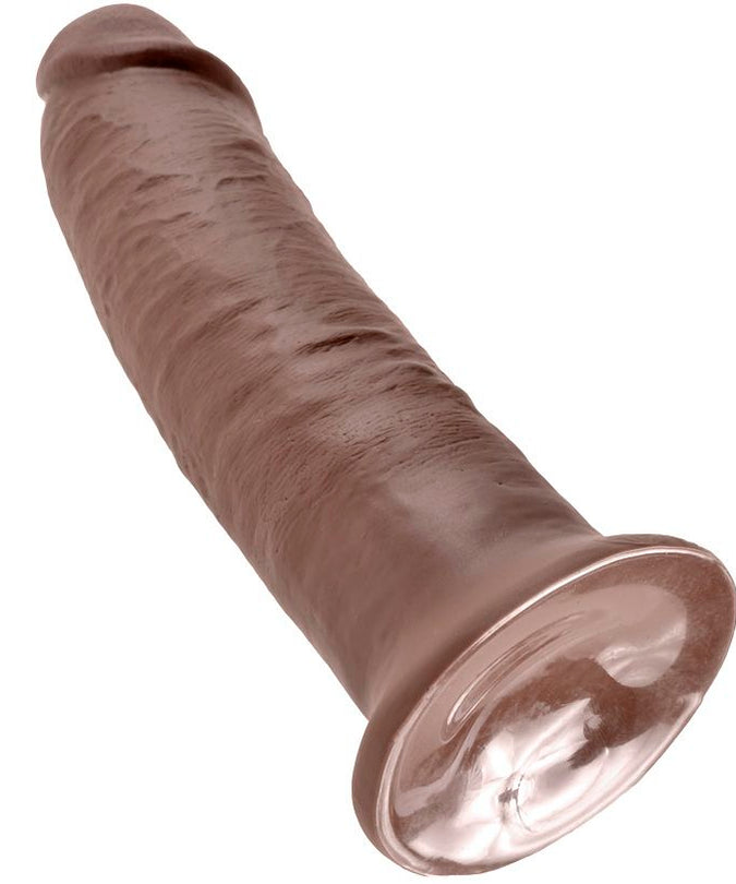 King Cock – 10 Dildo Bruin 25,4 Cm
