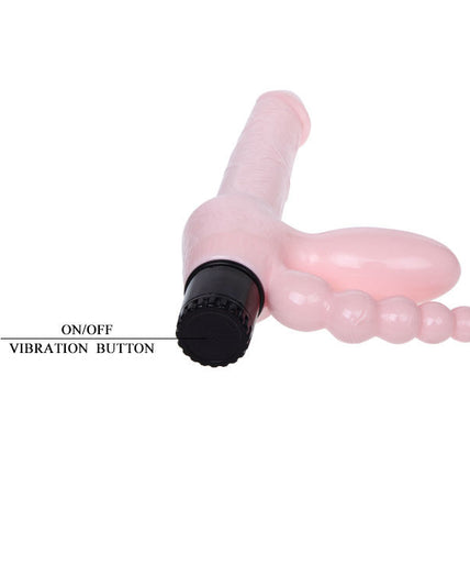 Baile – TPR tuig zonder touw met trilling en anale stimulatie 25,4 CM