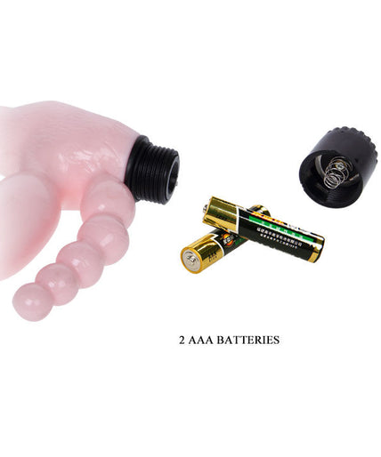 Baile – TPR tuig zonder touw met trilling en anale stimulatie 25,4 CM
