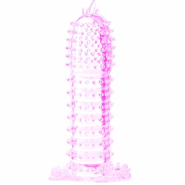 Baile – Penisüberzug mit pinken stimulierenden Punkten 14 CM