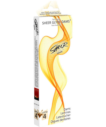 Sheer Glyde – Dams Latex Oralsex Vanille