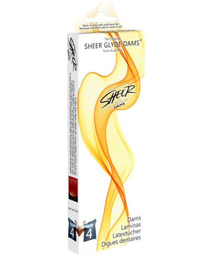 Sheer Glyde – Dams Latex Oralsex Cola