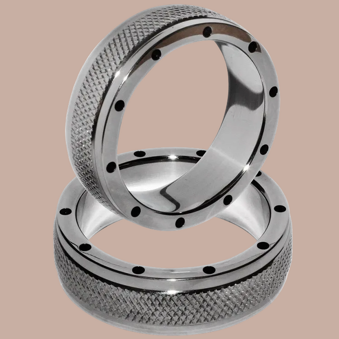 Metal Hard – metalen ring voor penis en testikels 40mm