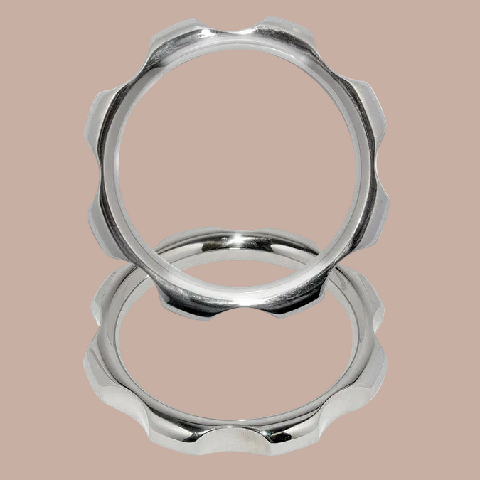 Metal Hard – metalen koppelingsring voor penis en testikels 45mm