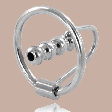 Metal Hard – O-ring met urethrale plug 28mm