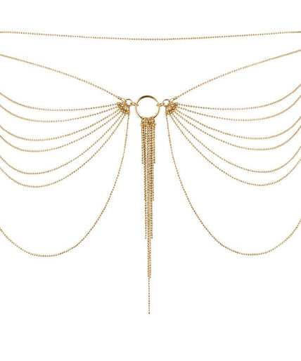 Bijoux – Magnifique Metallkettenschmuck für goldene Taille