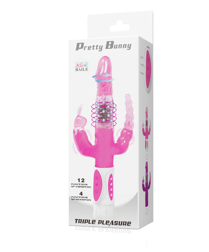 Baile – Pretty Bunny Dreifach Vibrator Rotator
