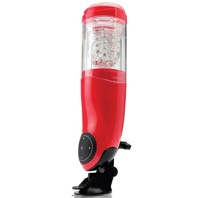 Extreme Toyz – Pdx Mega Bator USB Männlicher Masturbator Mund Rot
