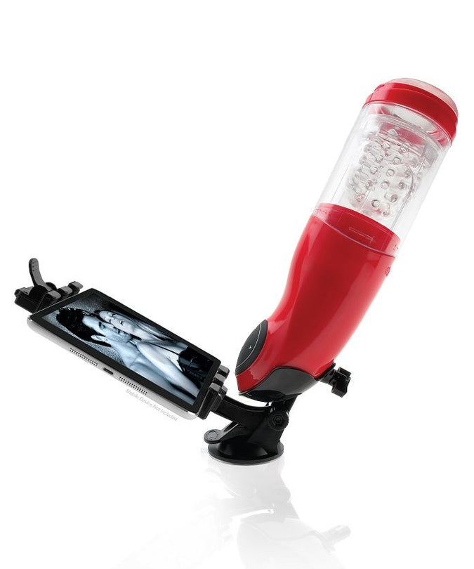 Extreme Toyz – Pdx Mega Bator USB Männlicher Masturbator Mund Rot
