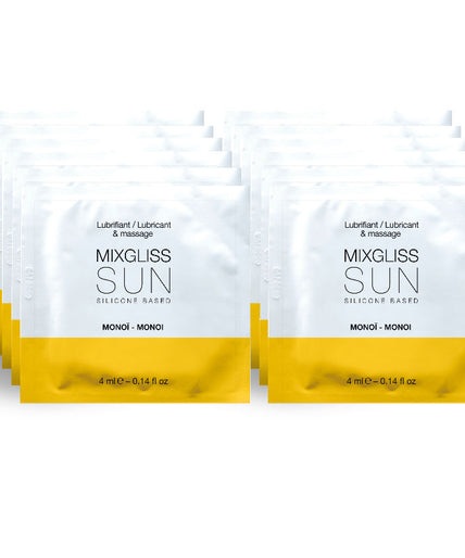 Mixgliss – Silicone Based Lubricant Aroma Monoi 12 Single Dose 4ml