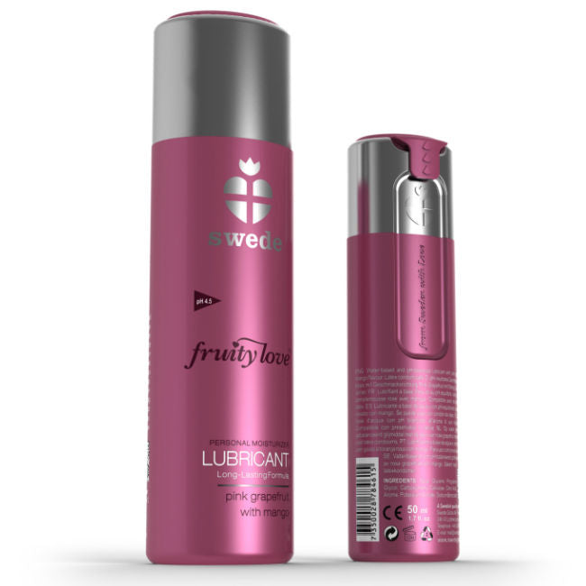 Swede – Fruitige Love Lubricant Pink Grapefruit met Mango 100 ml