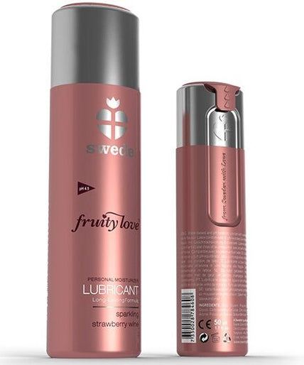 Swede – Fruity Love Lubricant Sparkling Strawberry Wine 100 Ml