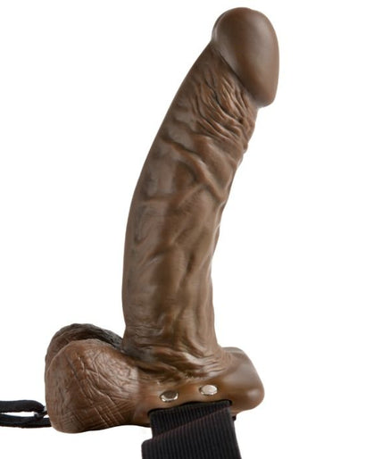 Fetish Fantasy Series – Serie 7 Hohler Strap-on mit Hoden