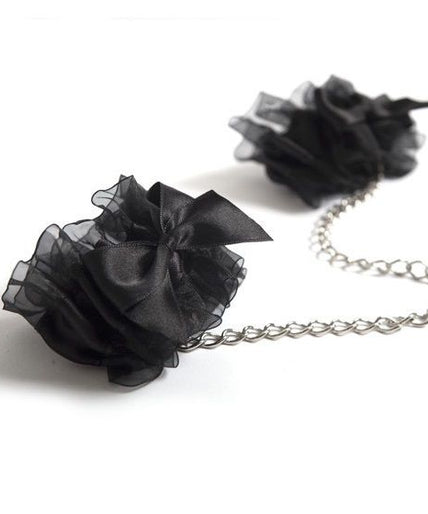 Bijoux – Indiscrets Frou Frou Organza Handschellen