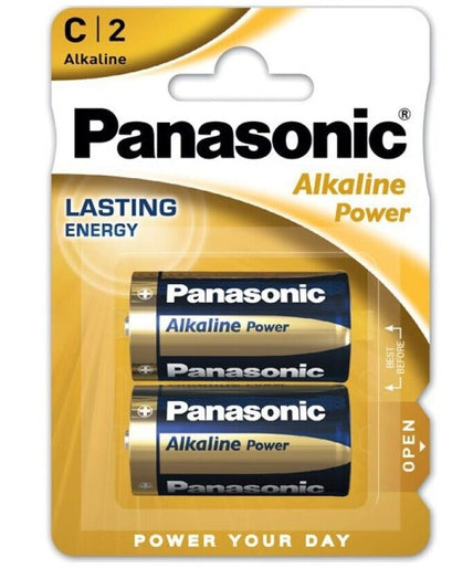 Panasonic – Bronze Battery C Lr14 2 Units